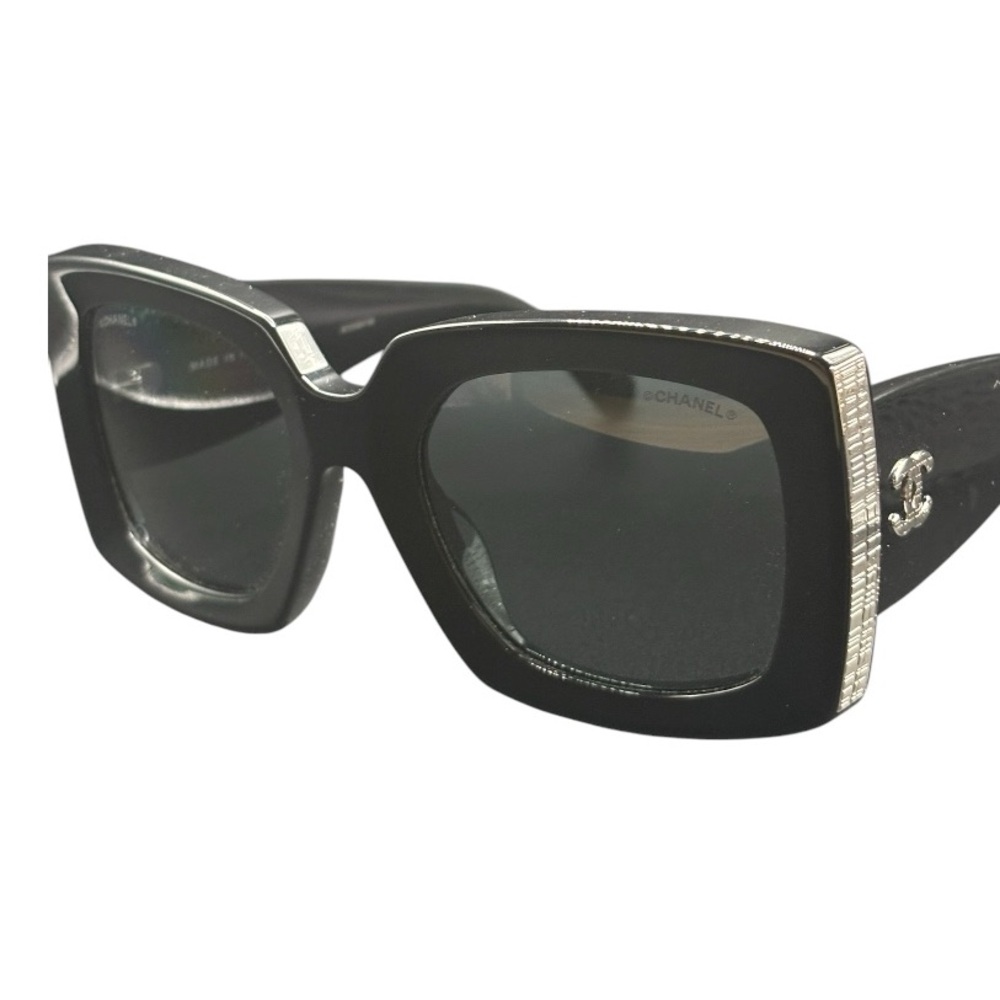 Chanel Black Oversized Sunglasses - 5332-A - Picture 9 of 9